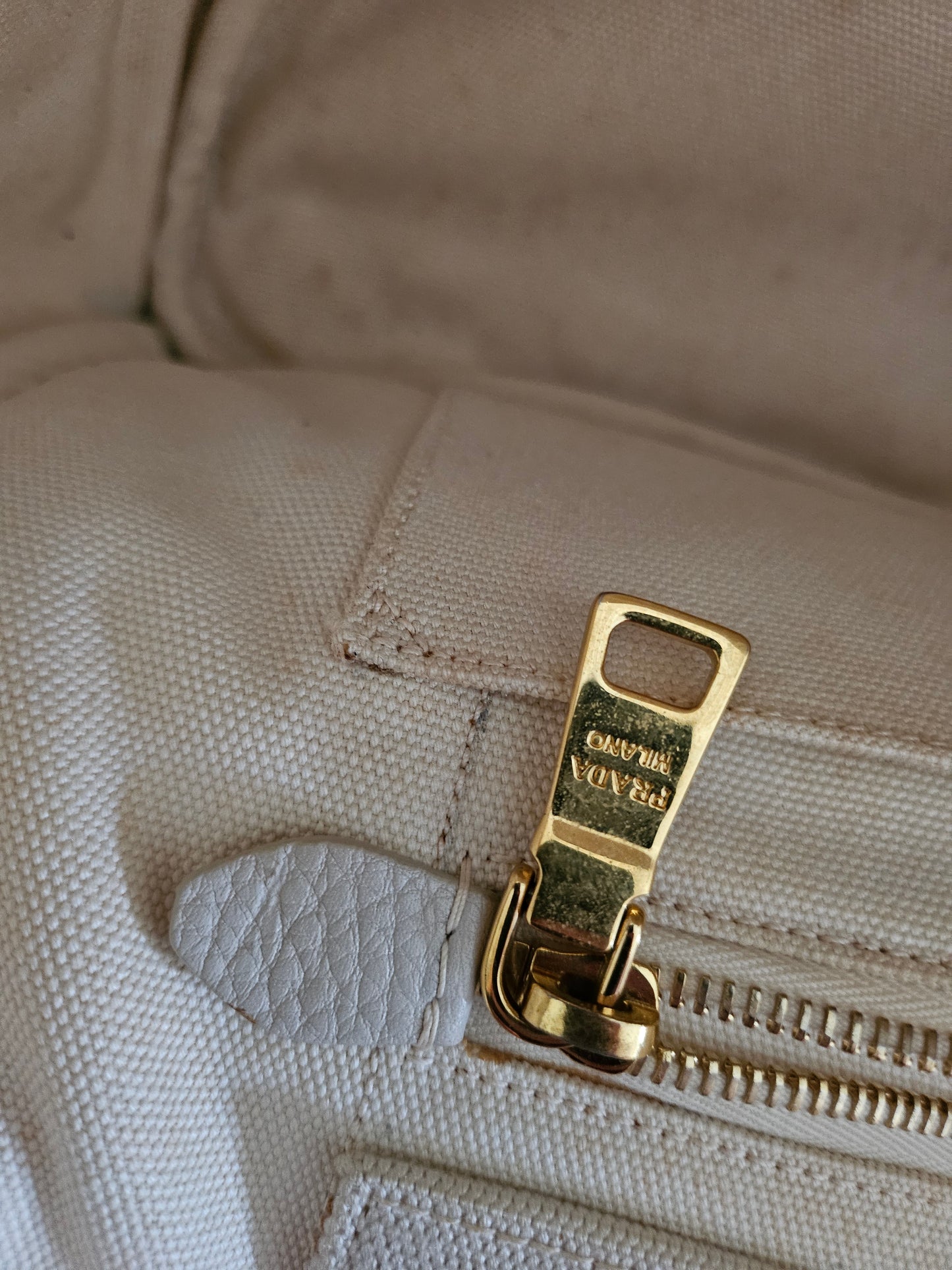 Prada Canapa tote bag