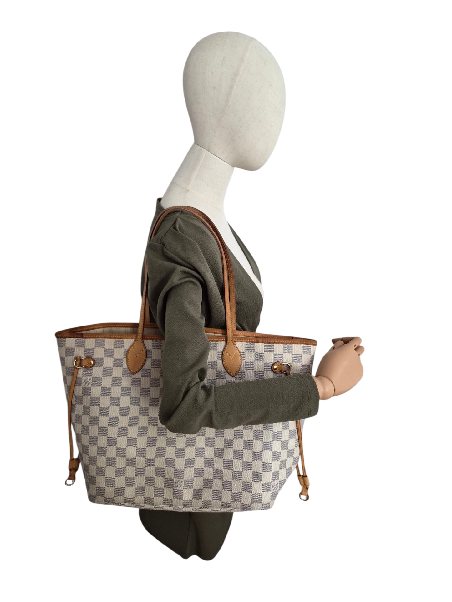 Louis Vuitton Neverfull MM Damier Azur