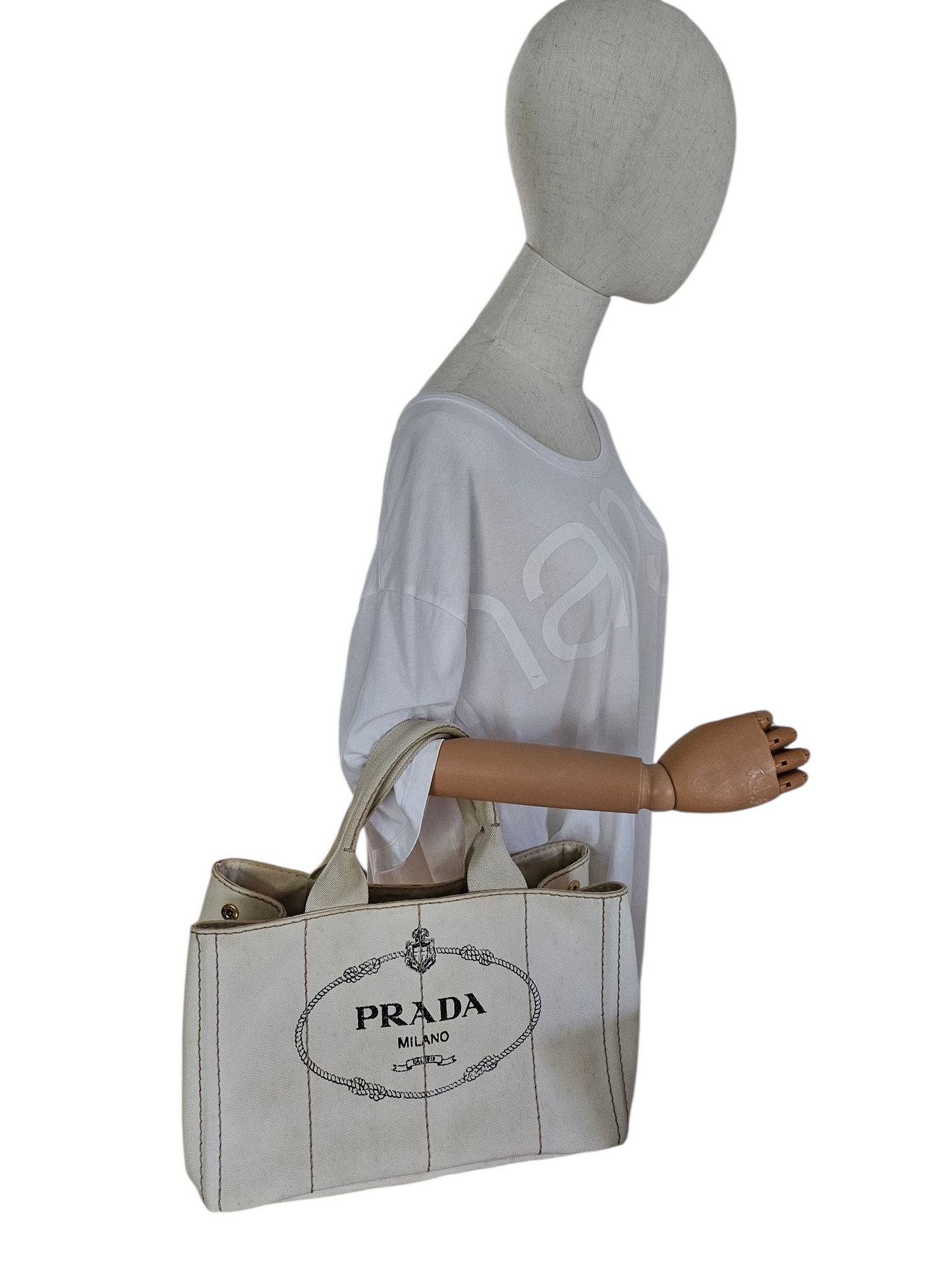 Prada Canapa tote bag