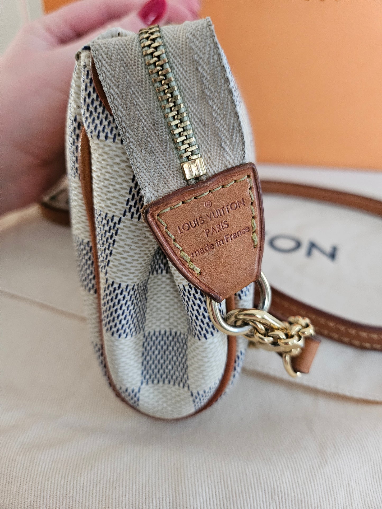 Louis Vuitton Eva Damier Azur