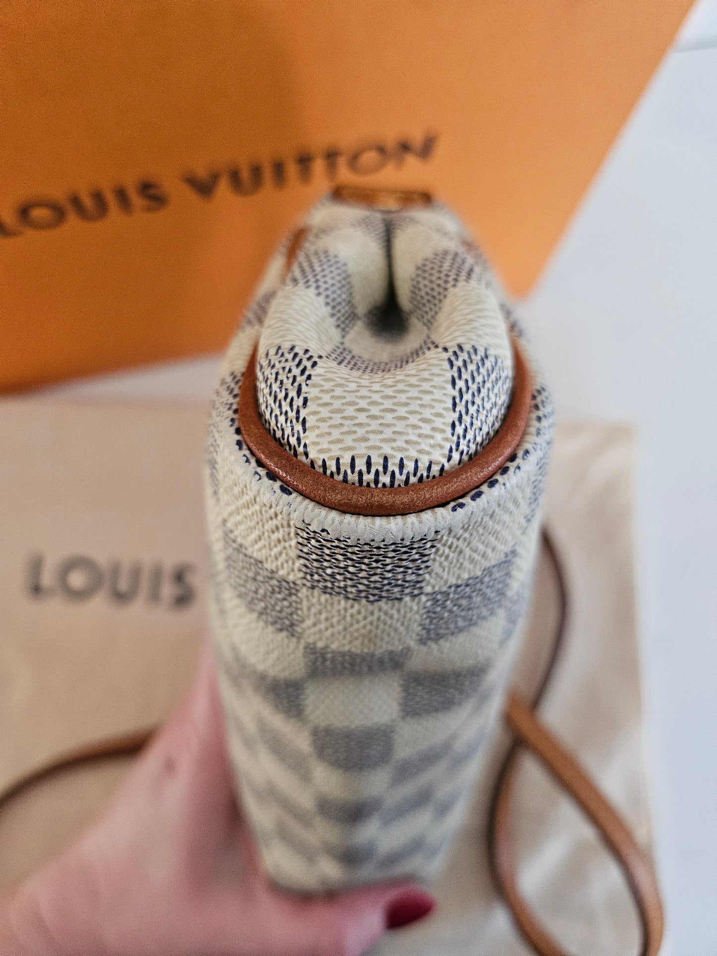 Louis Vuitton Eva Damier Azur