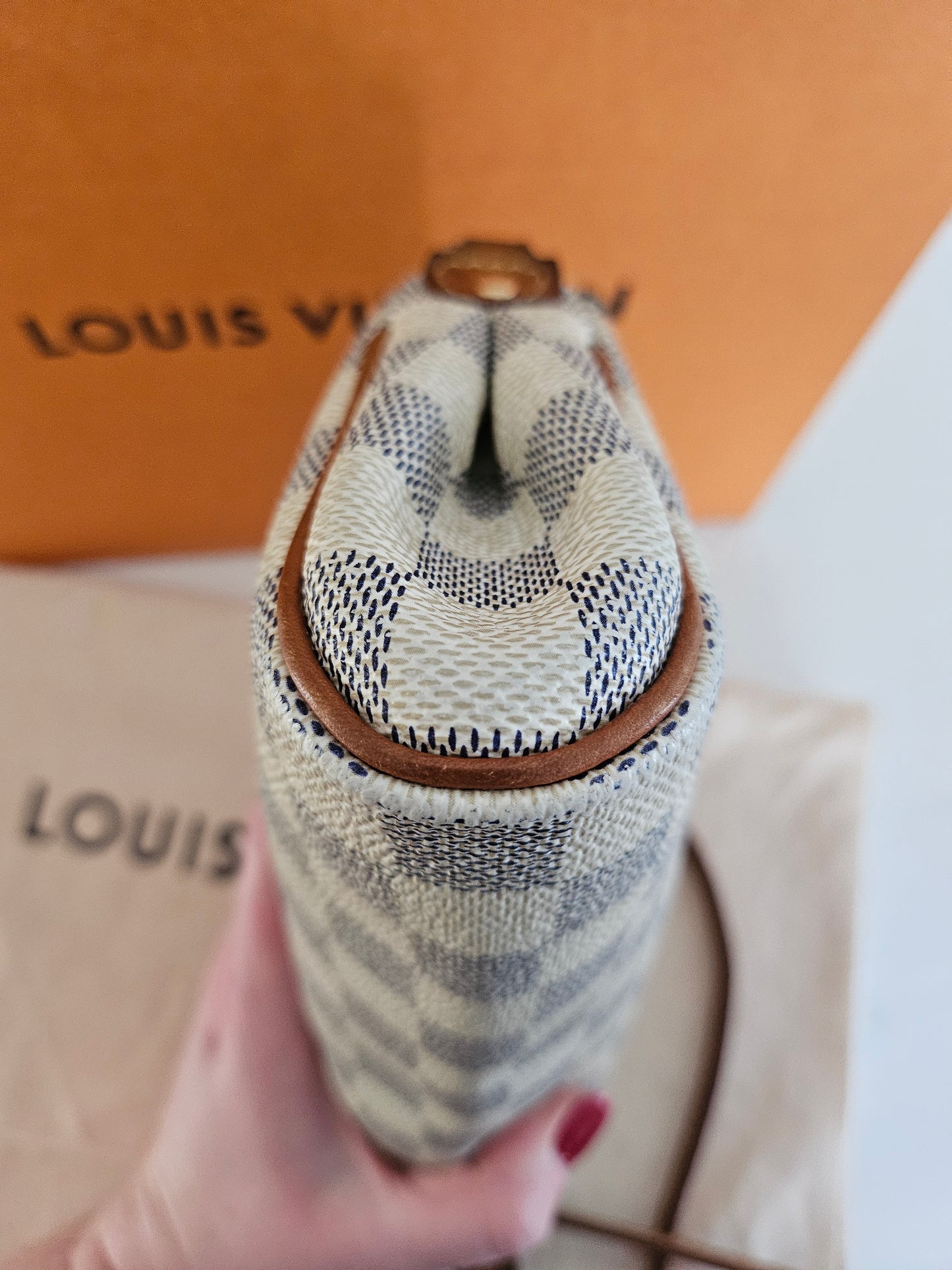 Louis Vuitton Eva Damier Azur