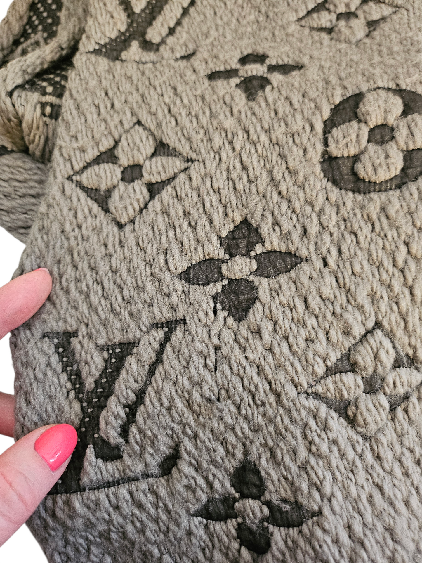 Louis Vuitton Logomania scarf