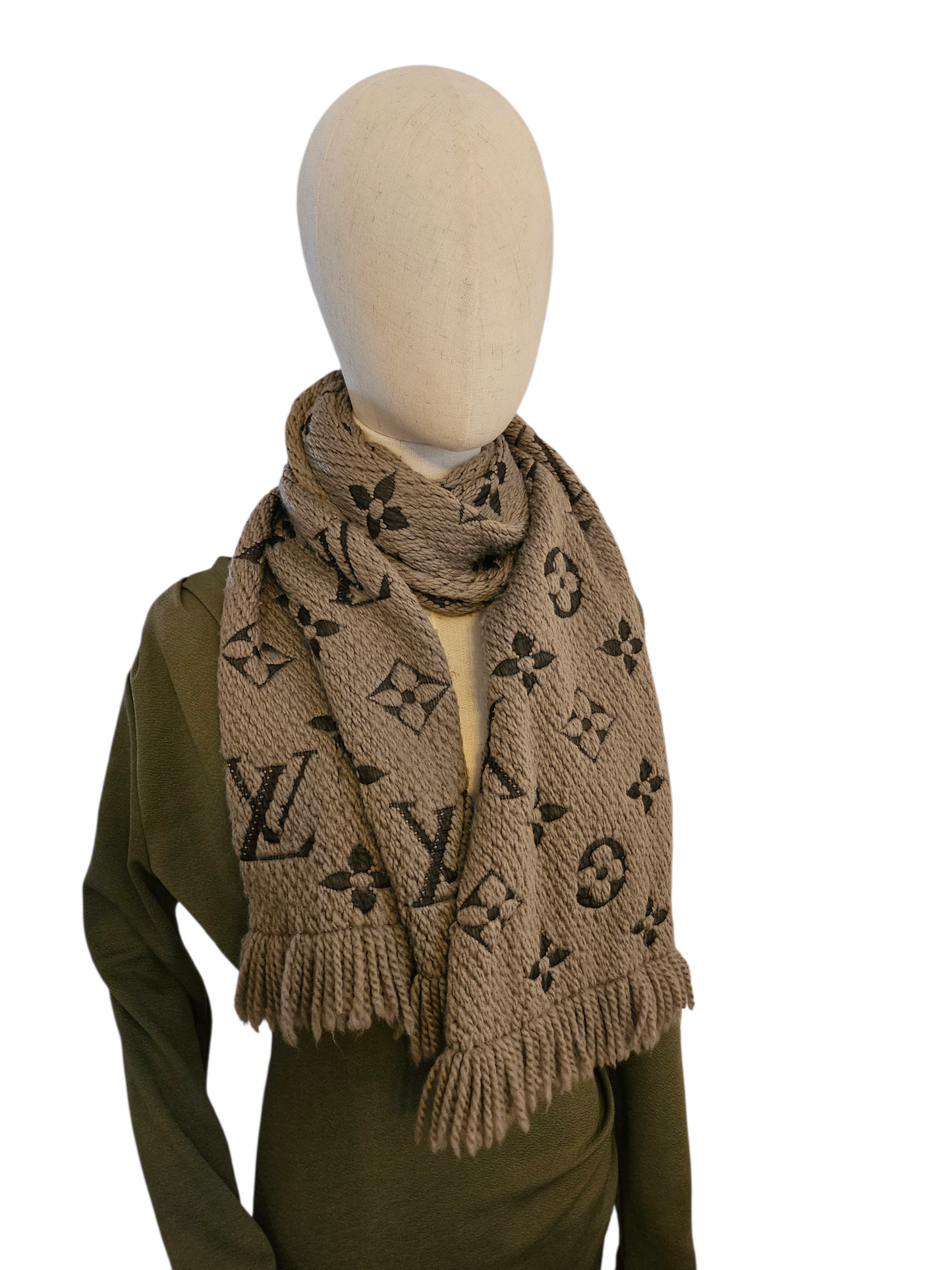 Louis Vuitton Logomania scarf
