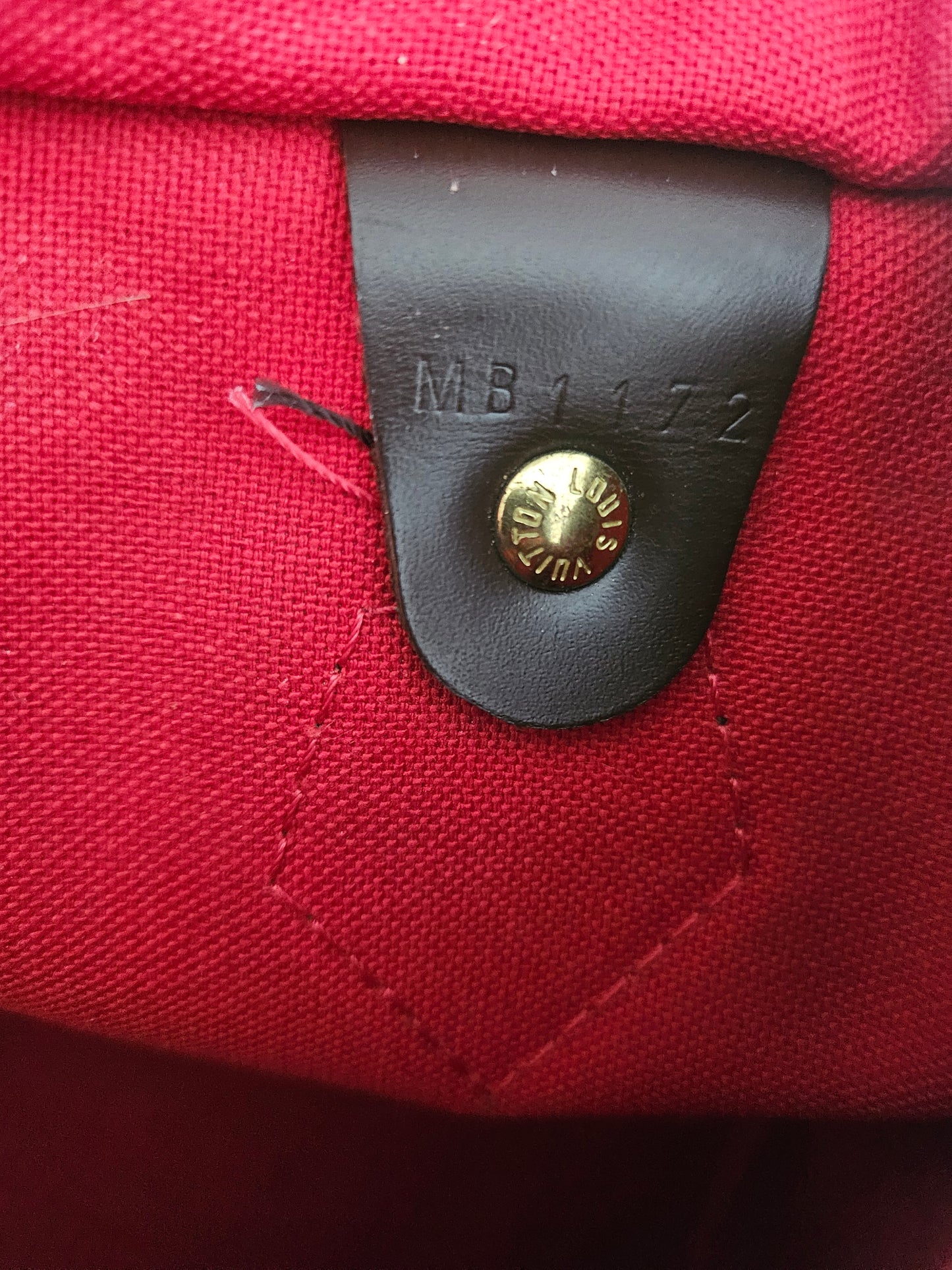 Louis Vuitton Speedy 30 Damier Ebene