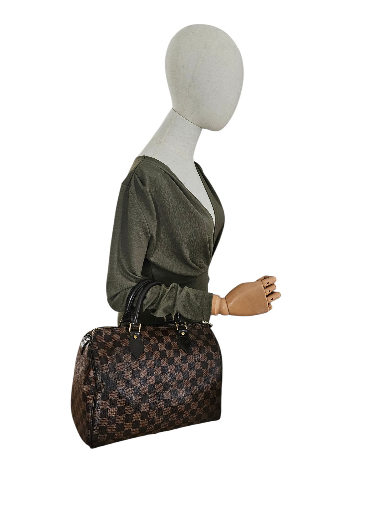 Louis Vuitton Speedy 30 Damier Ebene