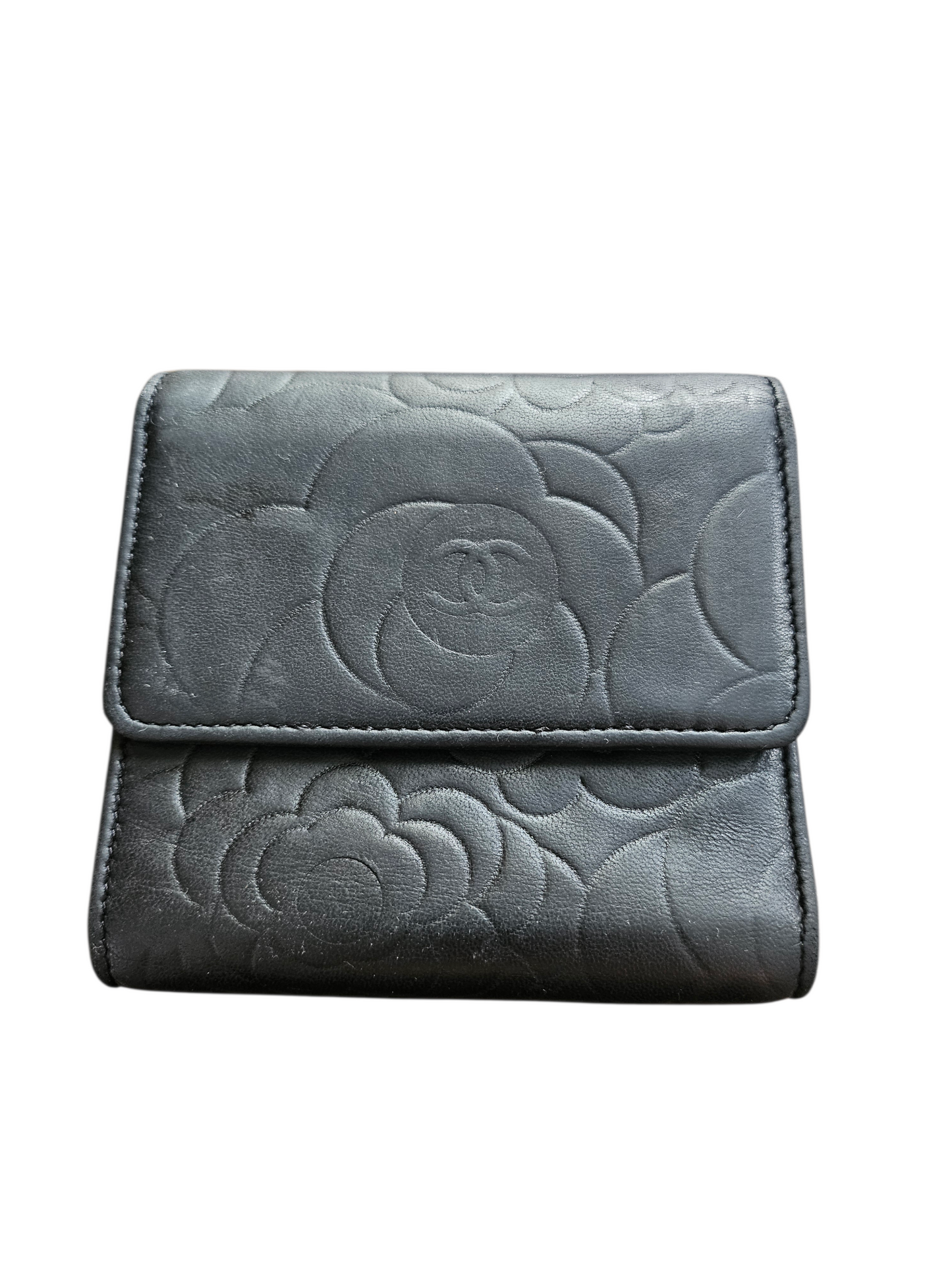 Chanel Camelia Trifold wallet