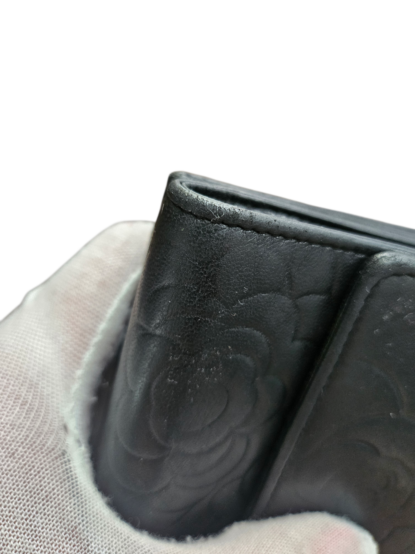 Chanel Camelia Trifold wallet