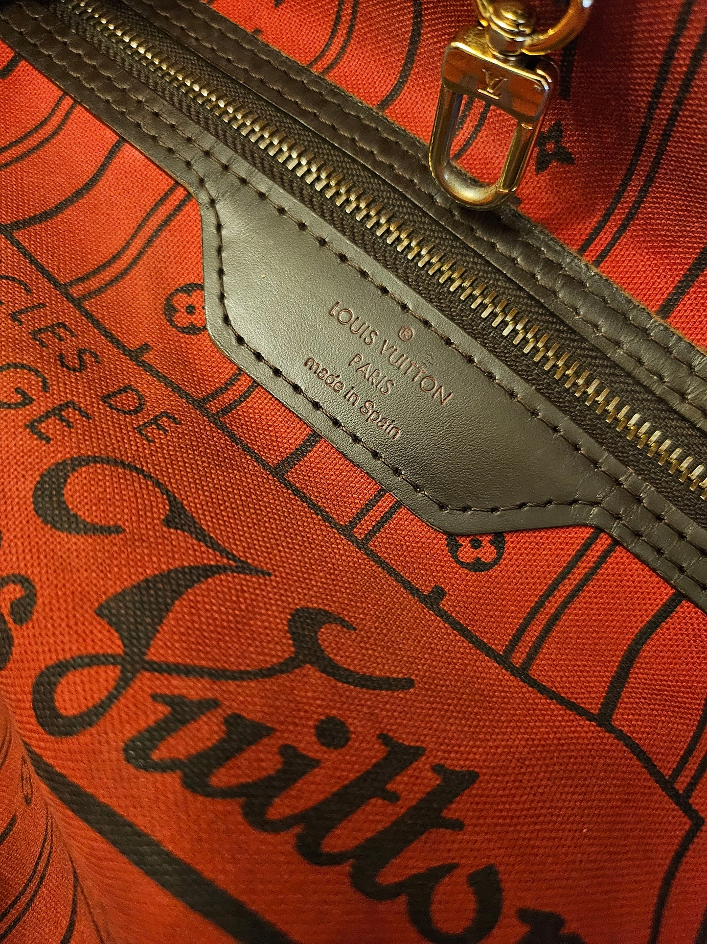 Louis Vuitton Neverfull MM Damier Ebene