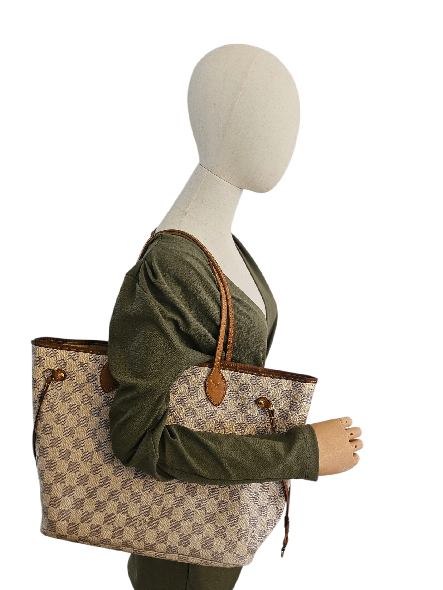 Louis Vuitton Neverfull MM Damier Azur