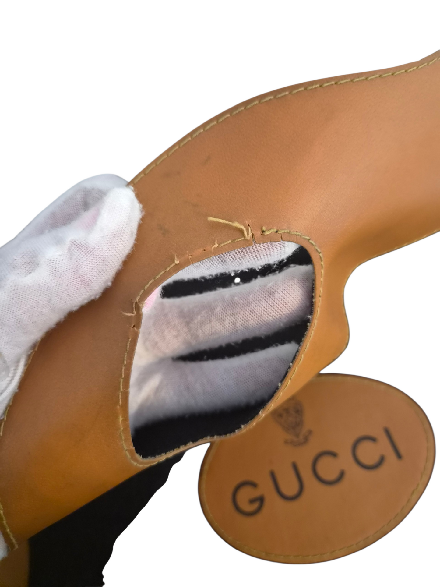 Gucci Felt Shopper tote