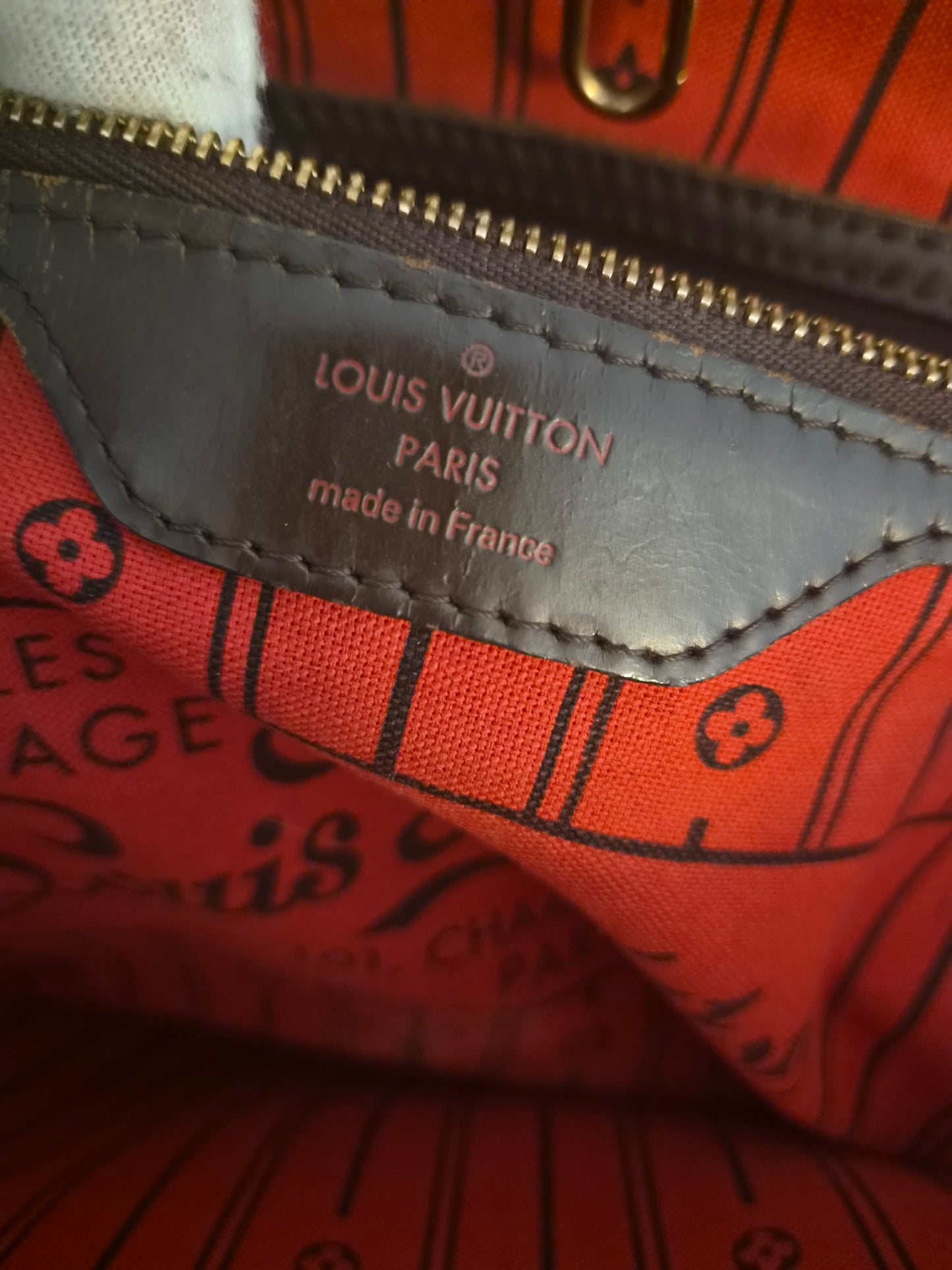 Louis Vuitton Neverfull MM Damier Ebene