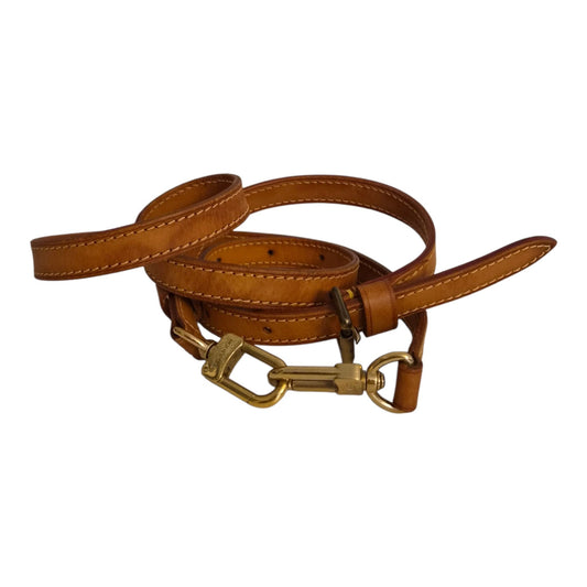 Louis Vuitton adjustable vachetta strap