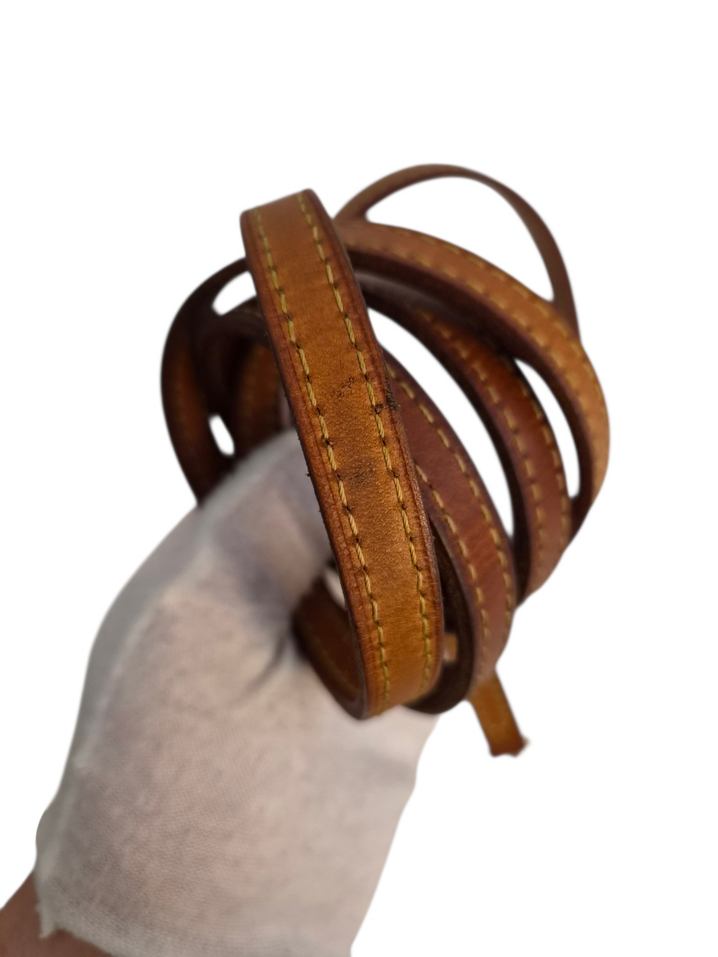 Louis Vuitton Eva vachetta strap