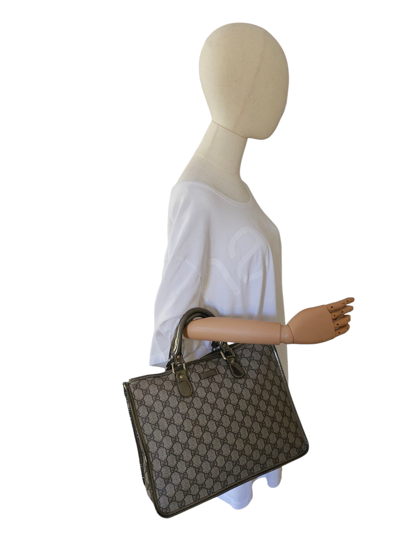 Gucci GG canvas handbag