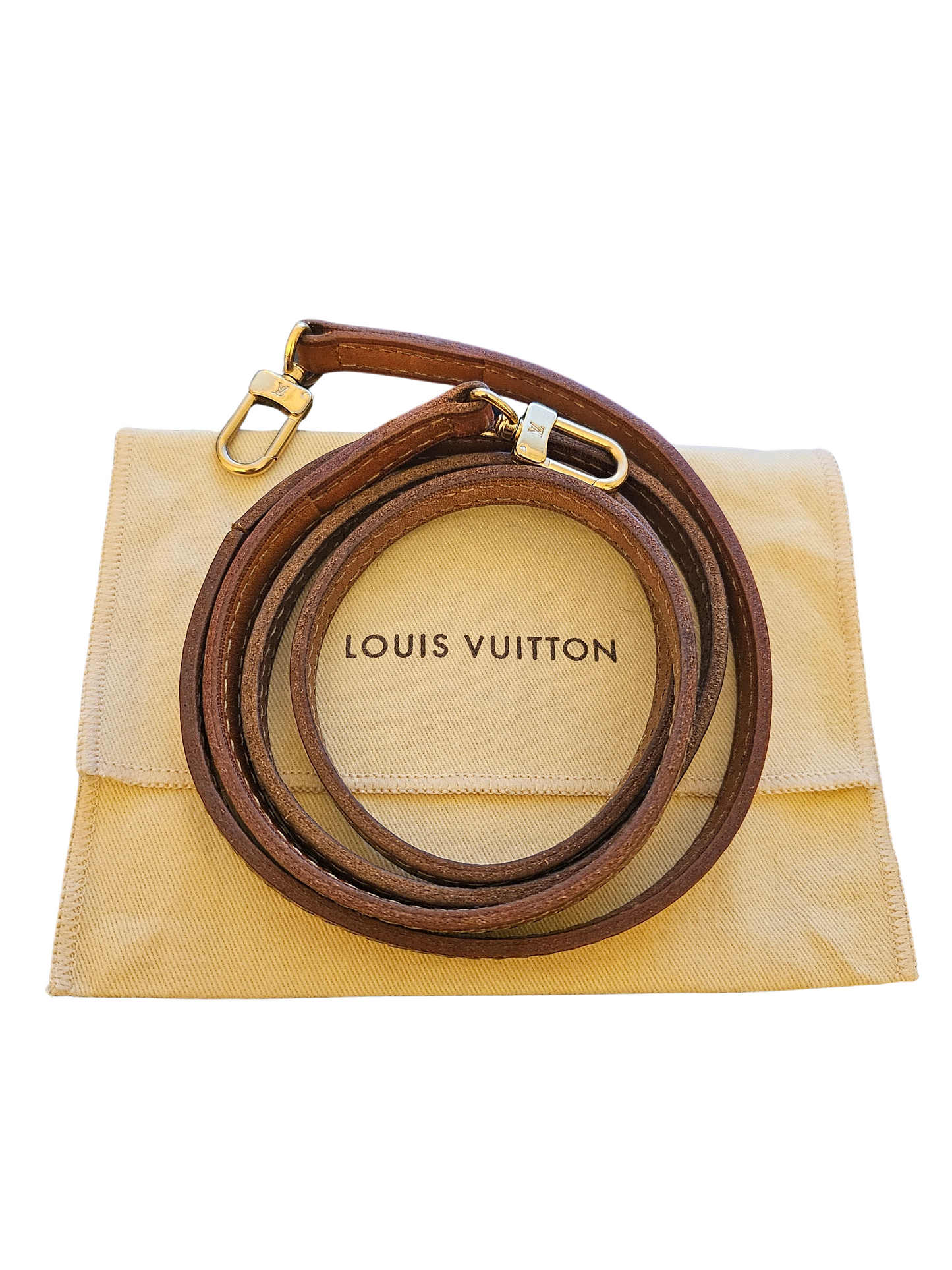 Louis Vuitton Vachetta strap from Eva bag