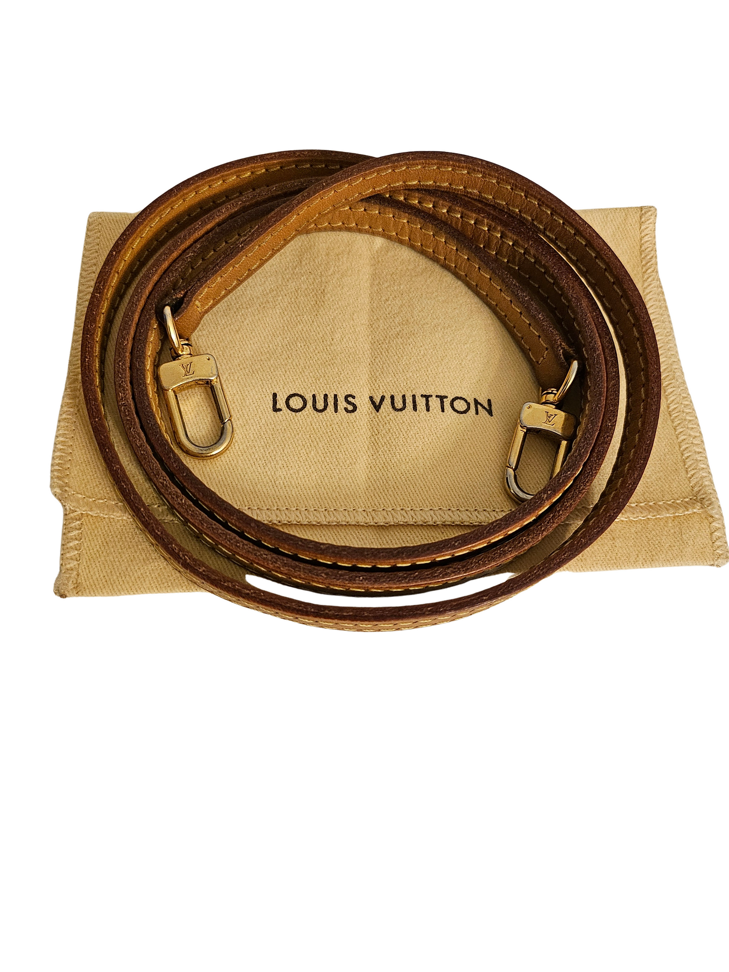 Louis Vuitton Eva vachetta strap