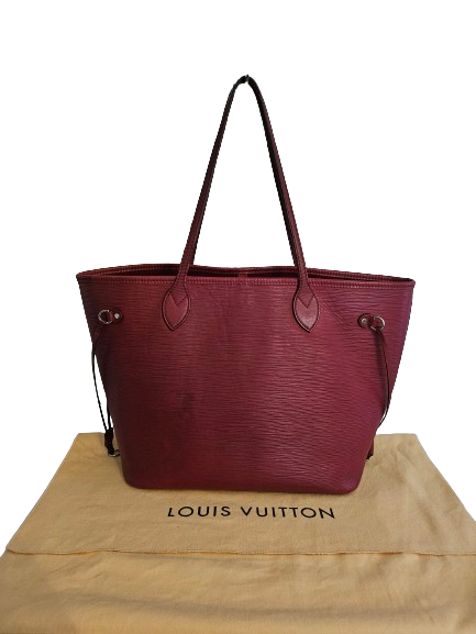 Louis Vuitton Neverfull MM Epi leather